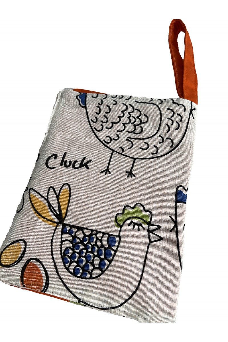 Κότες με πορτοκαλί