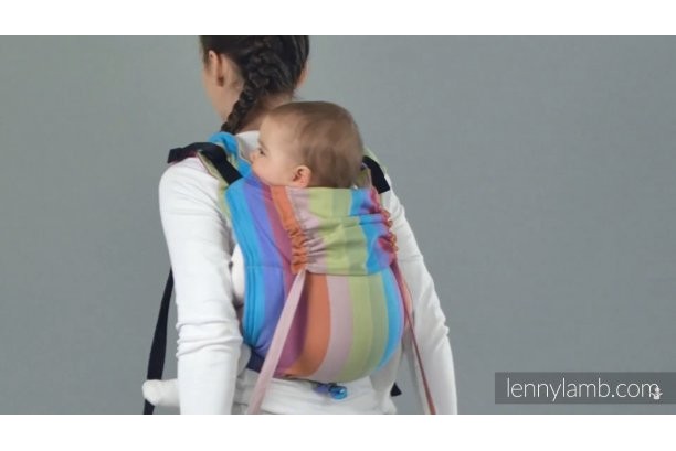 How to wear an Onbuhimo carrier - Back Carry